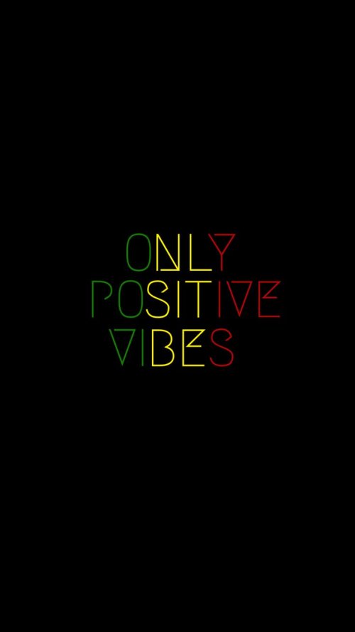Only Positive Vibes Quote - Related Darkify wallpaper