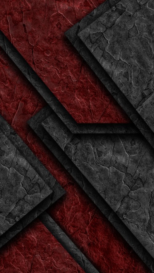Red and Black Layers