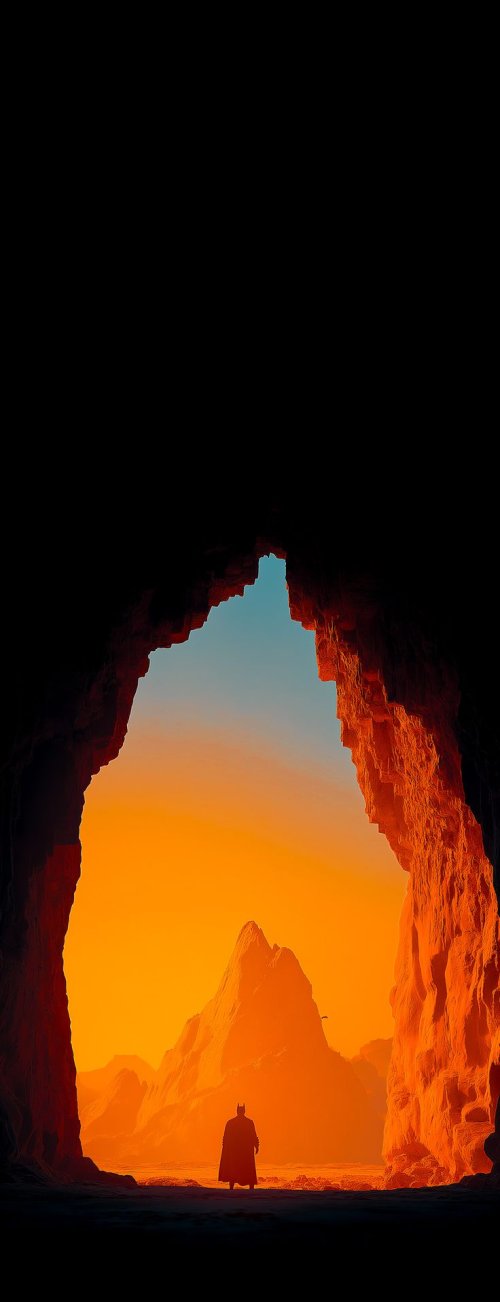 Batman Desert Silhouette - batman Wallpaper