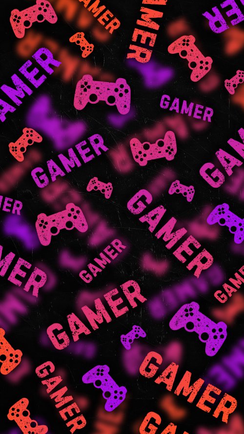 Neon Gamer Pattern Wallpaper - Related Ghetto Wallpapers wallpaper