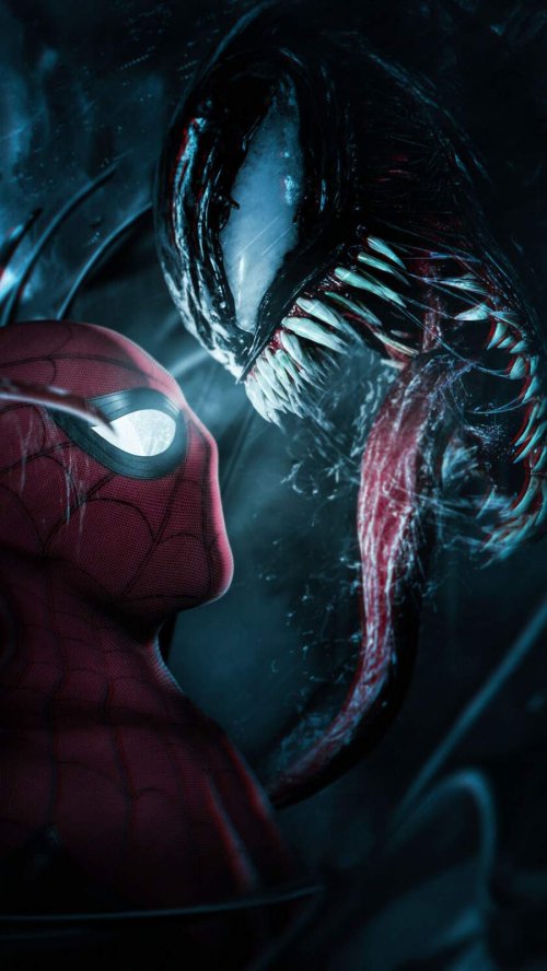 Spider-Man Facing Venom
