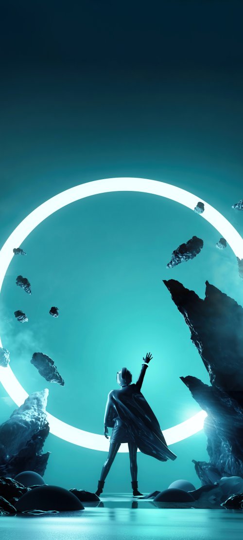 Astronaut Reaching for Light - astronaut Wallpaper