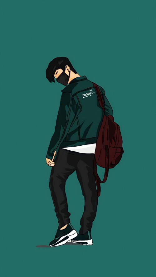 Stylish Urban Boy Illustration - Related Ghetto Wallpapers wallpaper