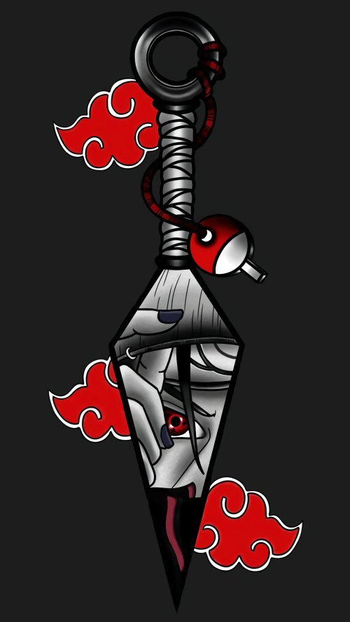 Naruto Kunai Akatsuki Art - Related Ghetto Wallpapers wallpaper