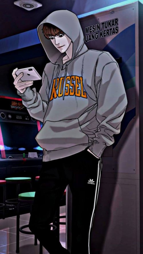 Anime Boy in Hoodie - anime Wallpaper