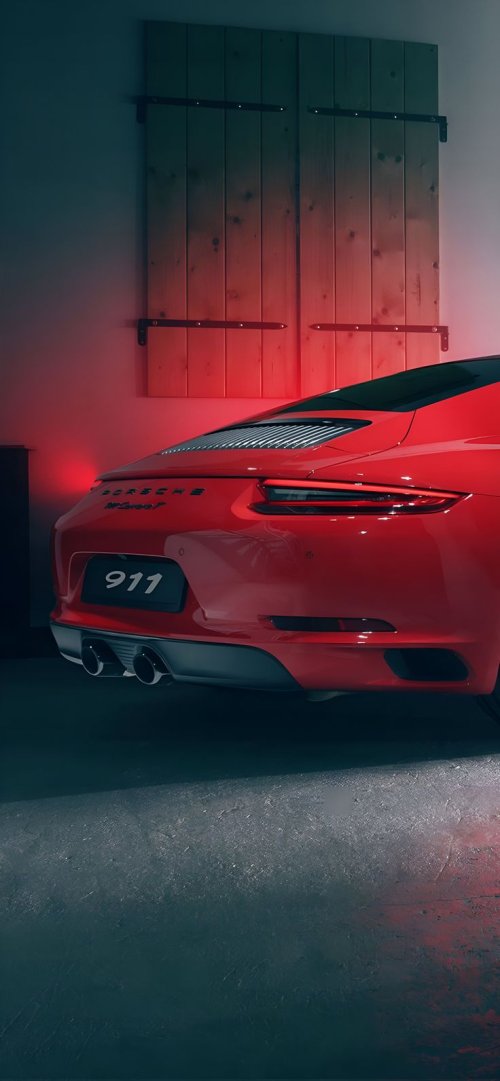 Red Porsche 911 Sportscar - Related Ghetto Wallpapers wallpaper
