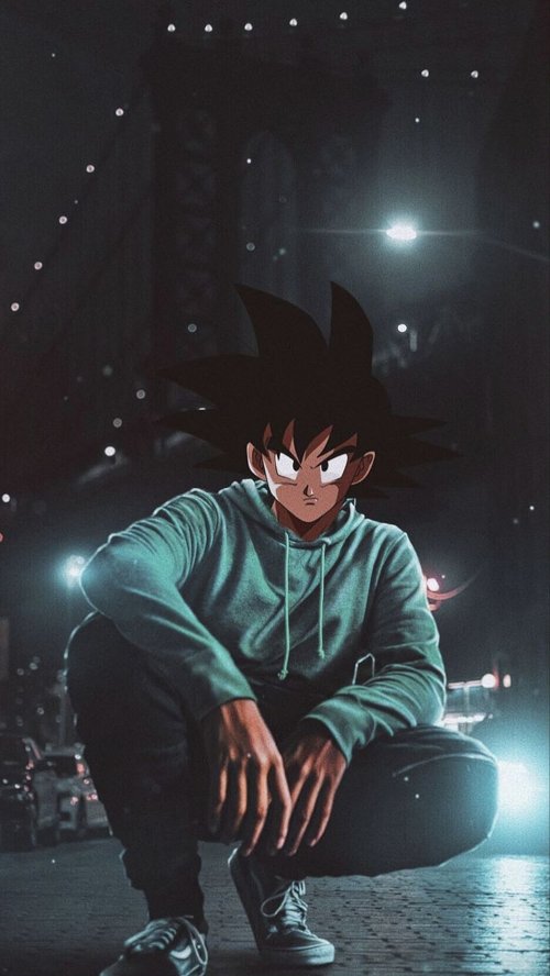 Goku Urban Night Hoodie