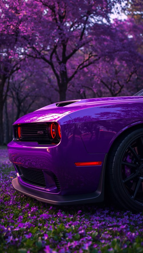 Purple Dodge Challenger Wallpaper - Related StockWalls wallpaper
