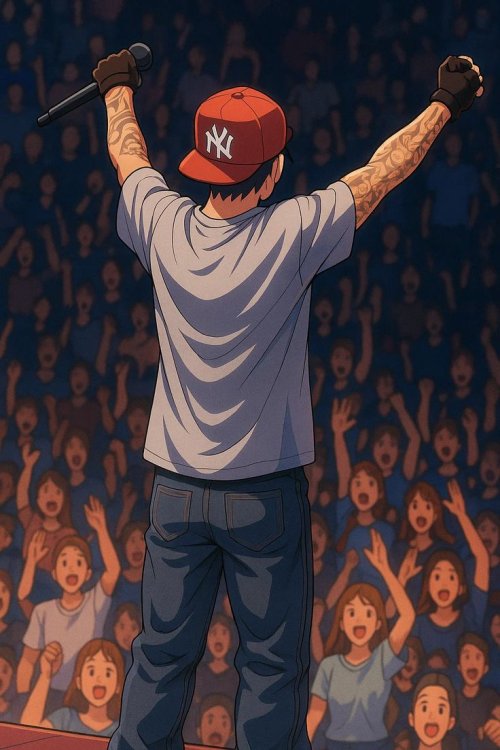 Rapper Performing On Stage - Related Ghetto Wallpapers wallpaper