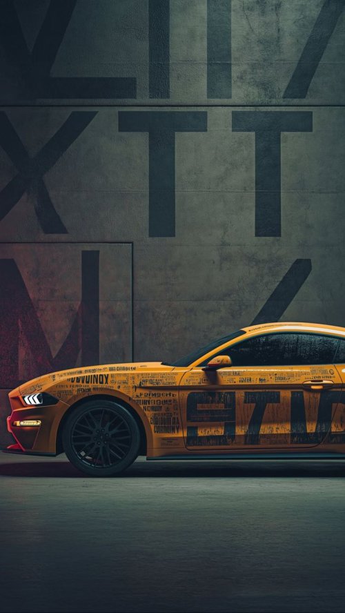 Custom Yellow Sports Car - Related Ghetto Wallpapers wallpaper
