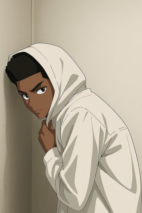 Anime Boy in Hoodie - Related Ghetto Wallpapers wallpaper