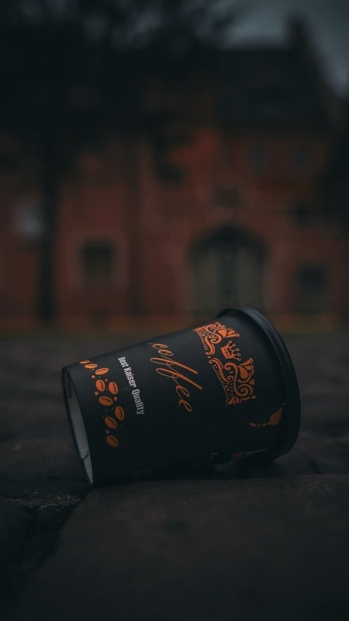 Moody Coffee Cup Wallpaper