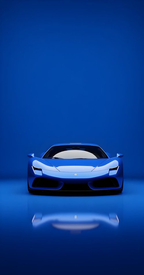 Blue Ferrari Sports Car - Related StockWalls wallpaper