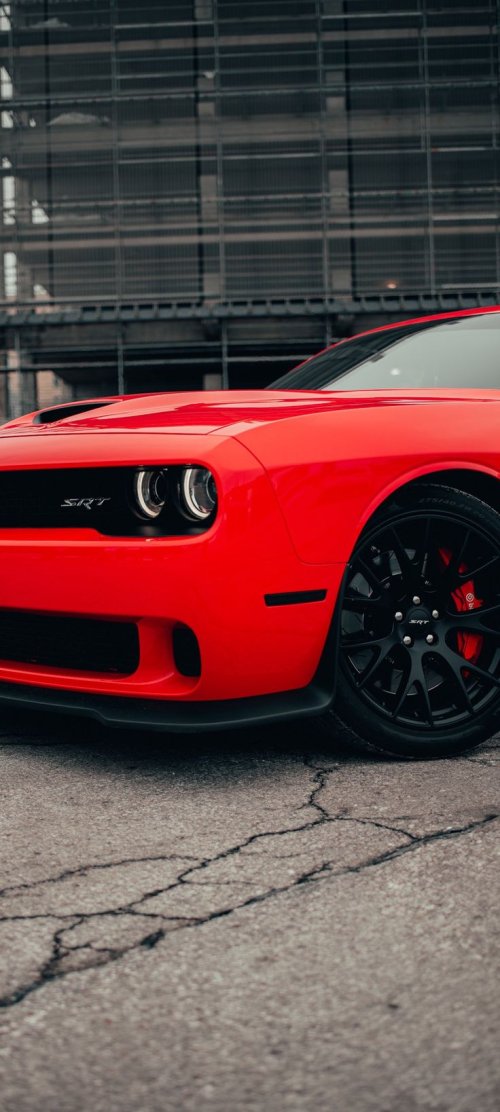 Red Dodge Challenger SRT - Related Ghetto Wallpapers wallpaper