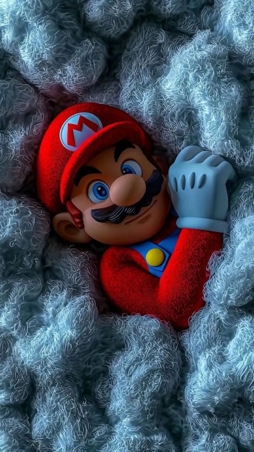 Cozy Mario Resting Wallpaper - Related Ghetto Wallpapers wallpaper