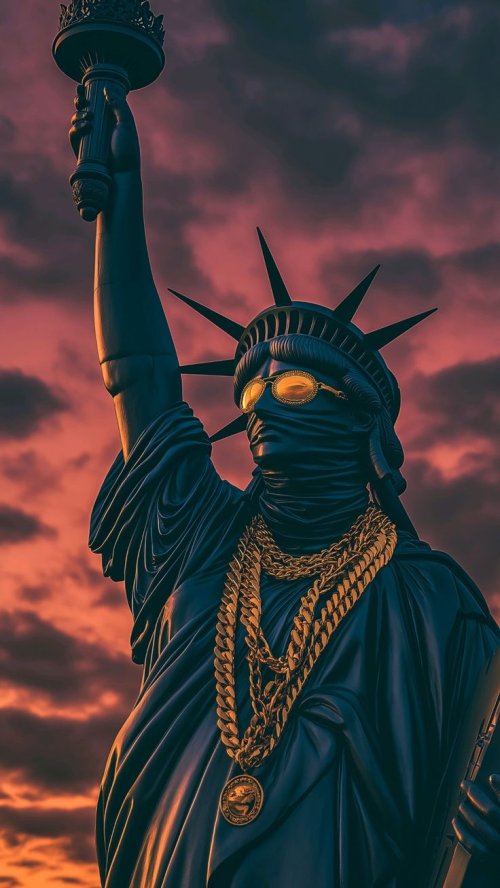 Cool Statue of Liberty - Related Ghetto Wallpapers wallpaper