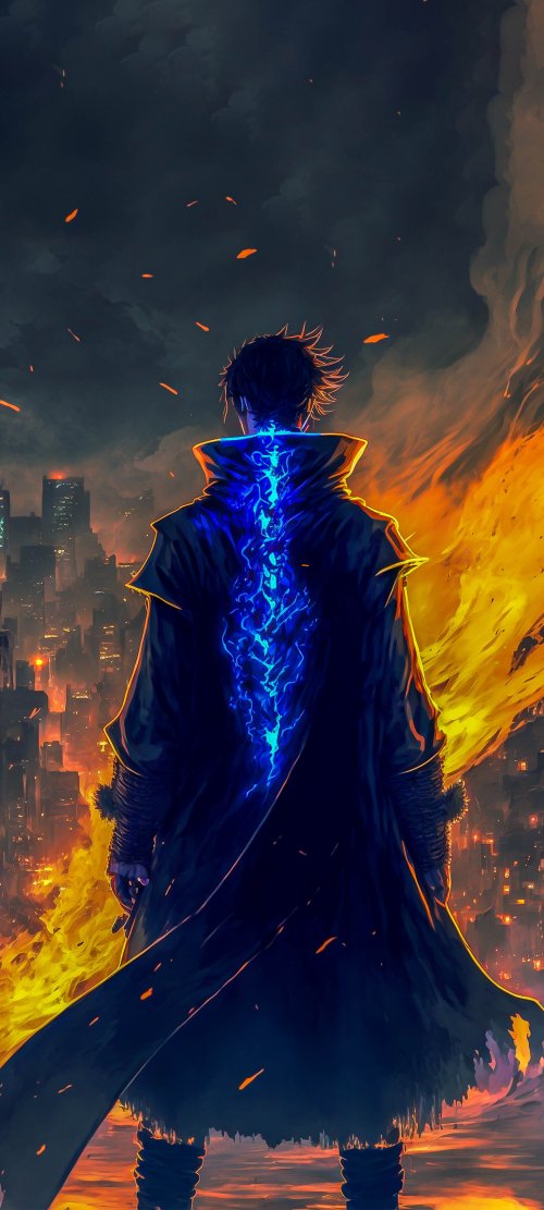 Jujutsu Kaisen Burning City - Related Ghetto Wallpapers wallpaper