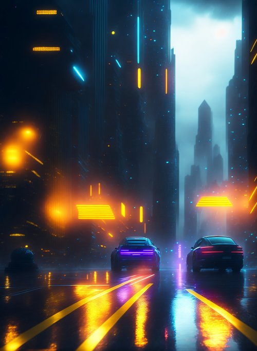Neon City Night Drive - Related Ghetto Wallpapers wallpaper