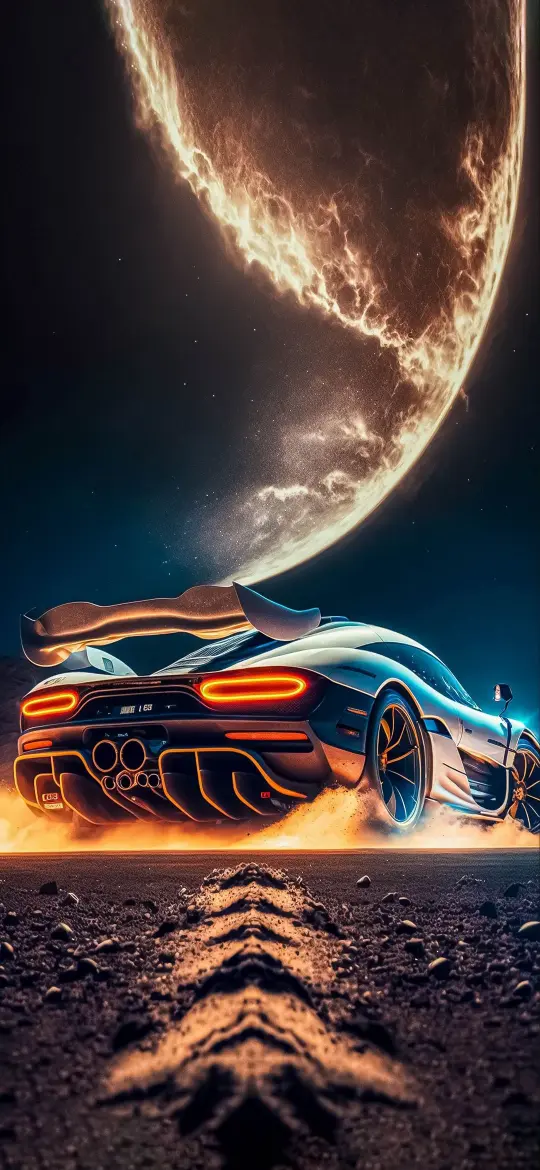 Cosmic Carscape Wallpaper - Related 4K Wallpapers wallpaper