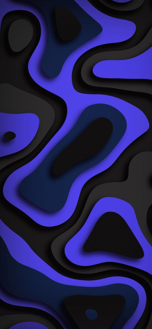 Abstract Blue Black Layers - Related StockWalls wallpaper