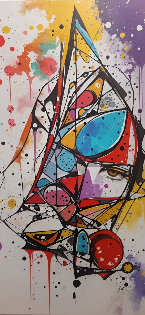 Abstract Geometric Portrait - Related StockWalls wallpaper