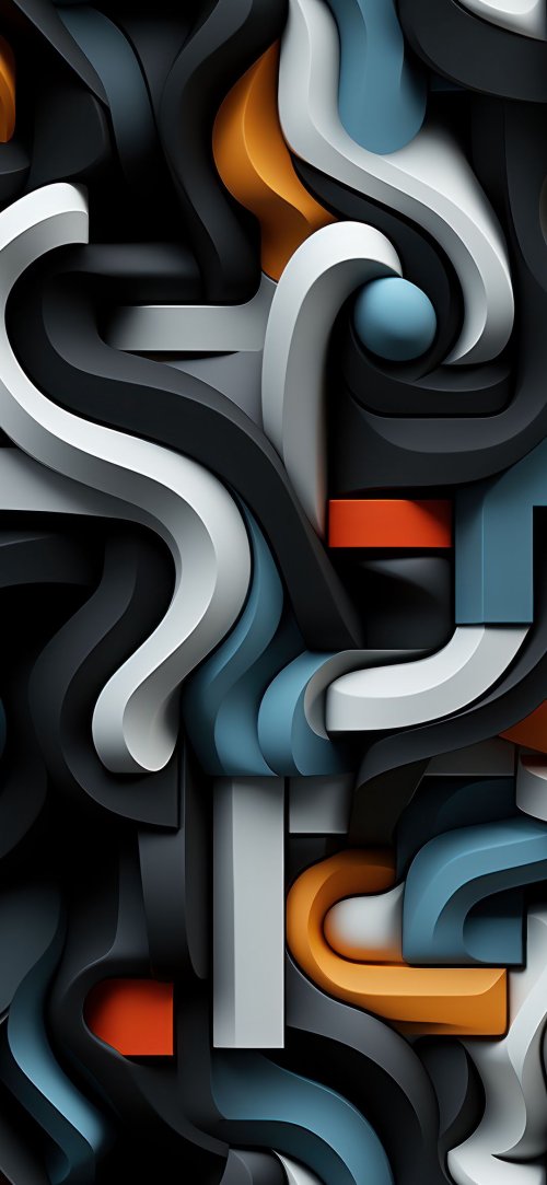 Abstract Geometric Sculpture