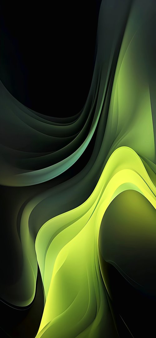 Abstract Green Waves - Related Ghetto Wallpapers wallpaper