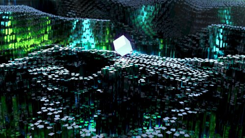 Abstract Neon Landscape - Related StockWalls wallpaper