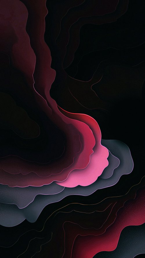 Abstract Red Gradient Flow - Related StockWalls wallpaper