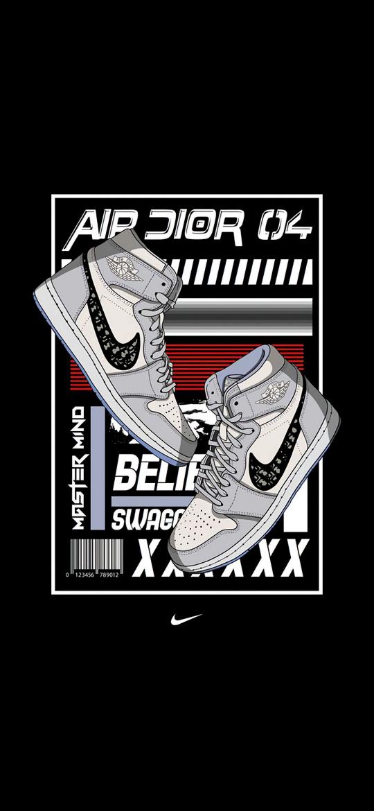 Air Dior Sneaker Art