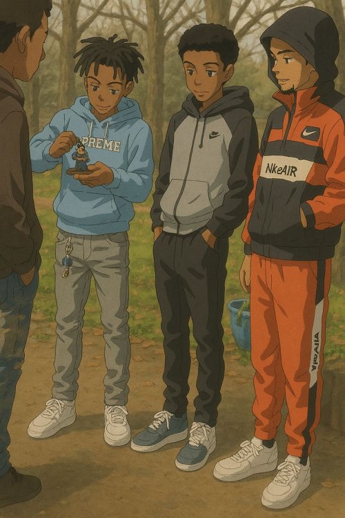 Anime Boys in the Woods - Related Ghetto Wallpapers wallpaper
