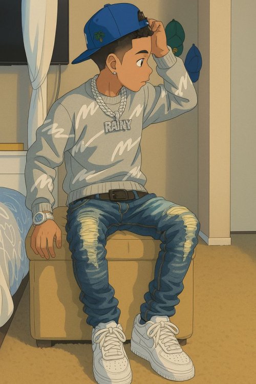 Anime Streetwear Portrait - Related Ghetto Wallpapers wallpaper