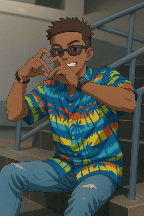 Anime Summer Vibes - Related Ghetto Wallpapers wallpaper