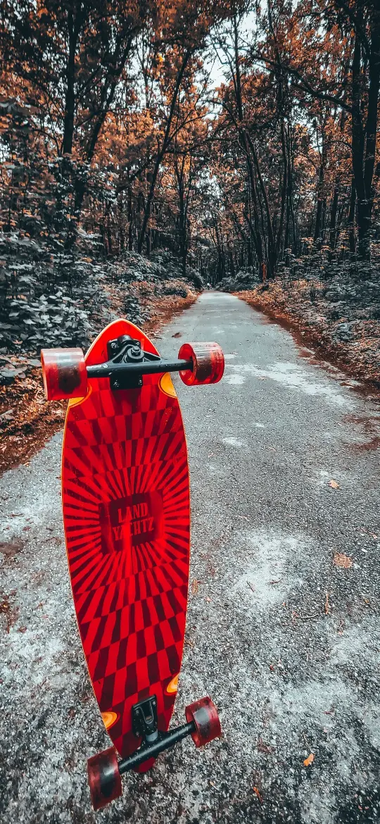Autumn Skateboarding Adventure - Related 4K Wallpapers wallpaper