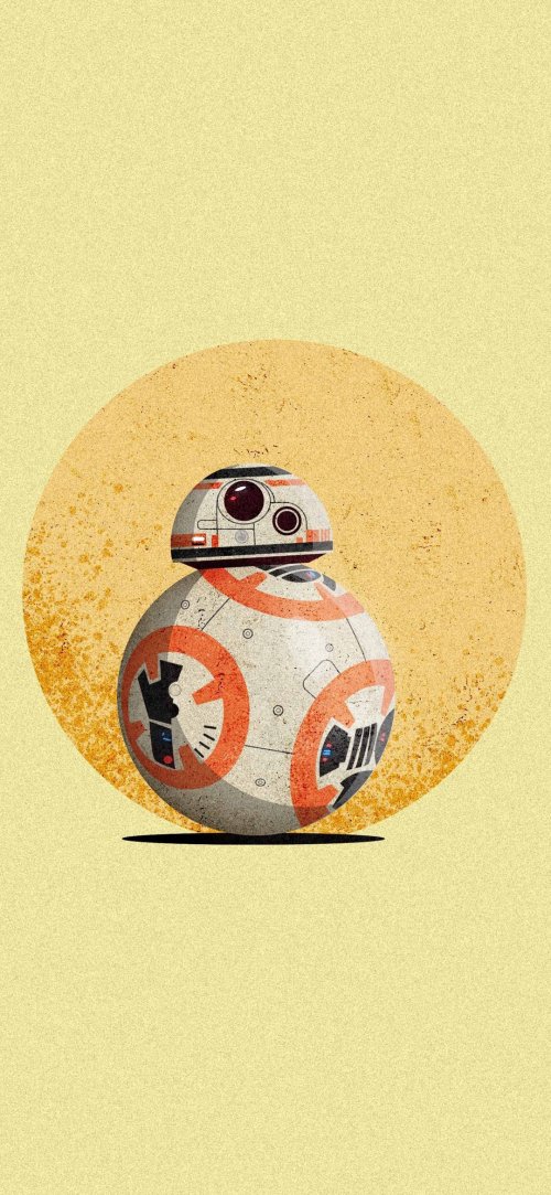 BB-8 Droid Illustration