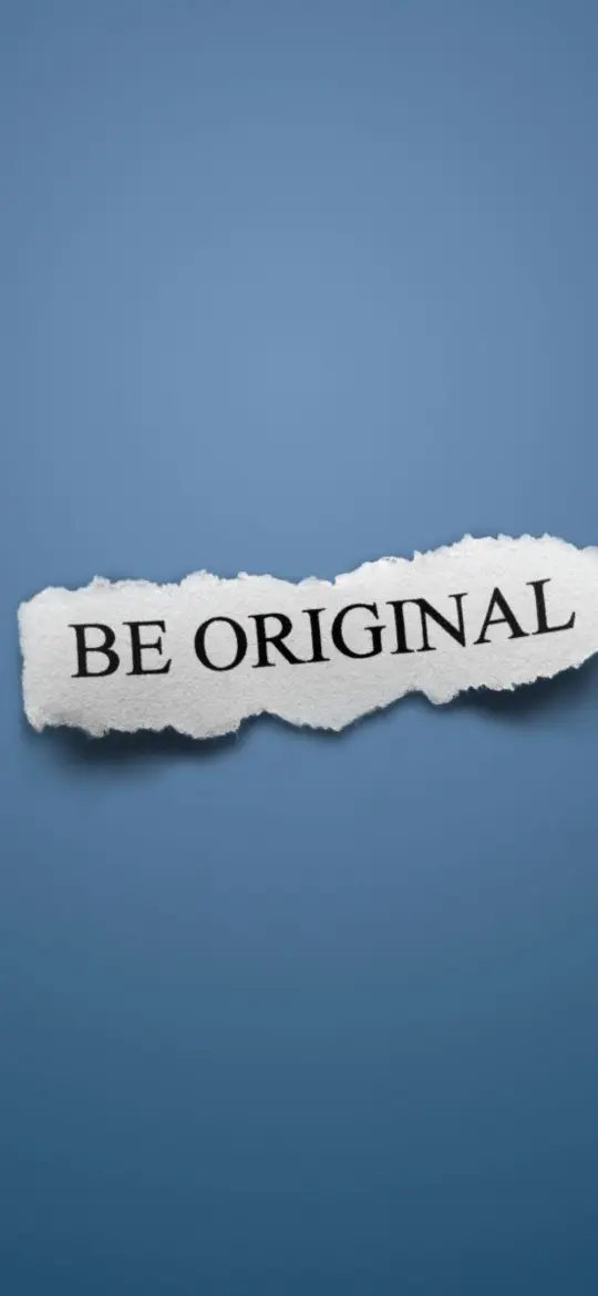 Be Original Message