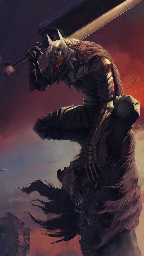 Berserk Armor Warrior Stance