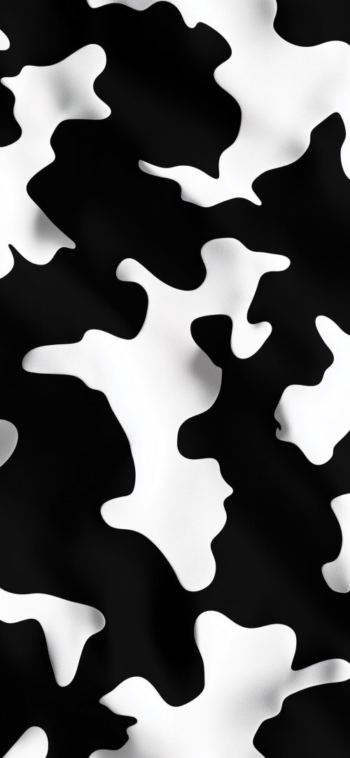 Black and White Cow Print - Related Ghetto Wallpapers wallpaper