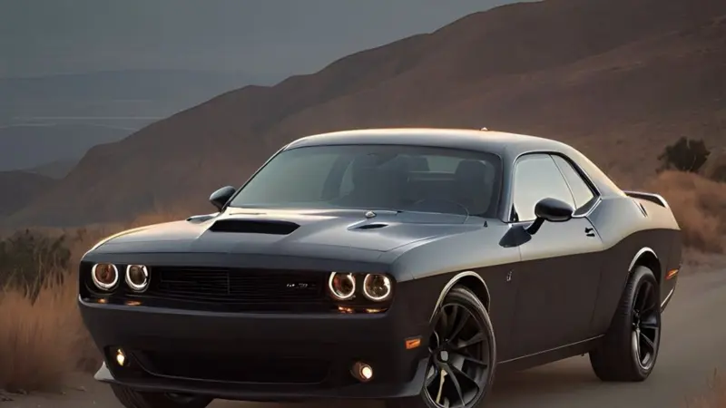Black Challenger Desert Drive - Related 4K Wallpapers wallpaper