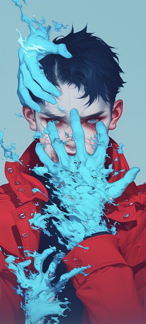 Blue Energy Hands - Related Ghetto Wallpapers wallpaper
