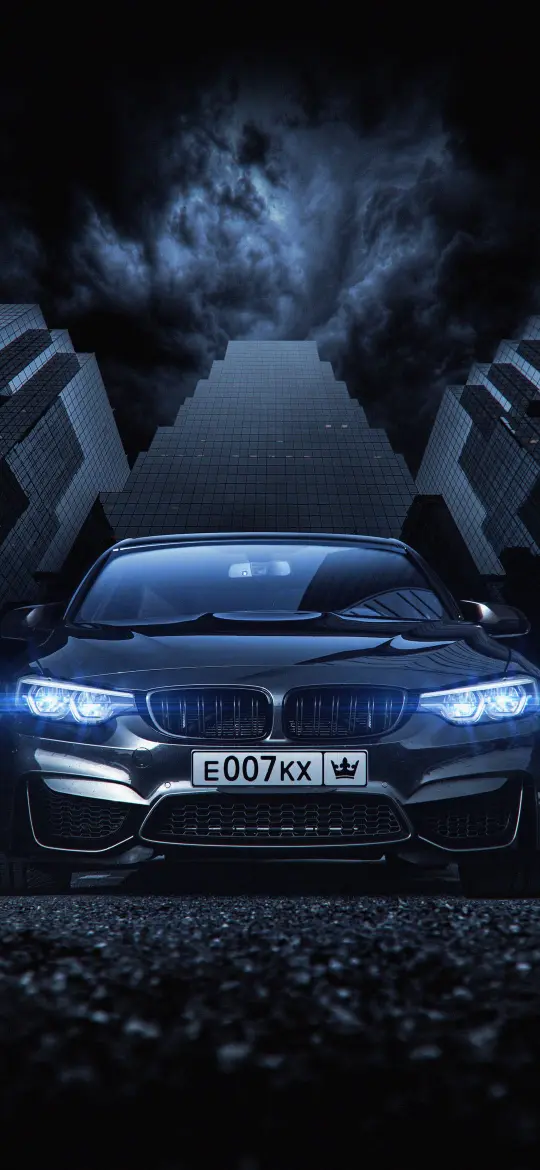 BMW Dark Cityscape - Related 4K Wallpapers wallpaper