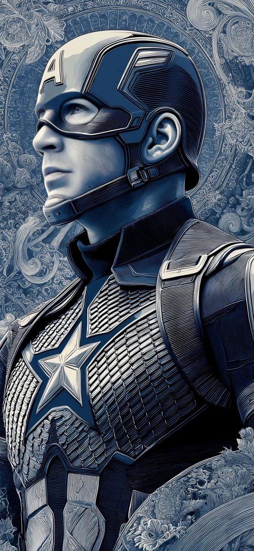 Captain America Portrait - captain america Wallpaper