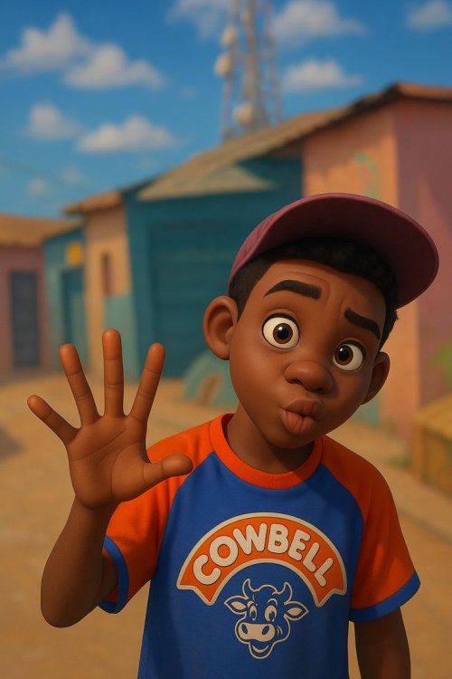 Cartoon Boy Waving Hello - Related Dope Wallpapers wallpaper