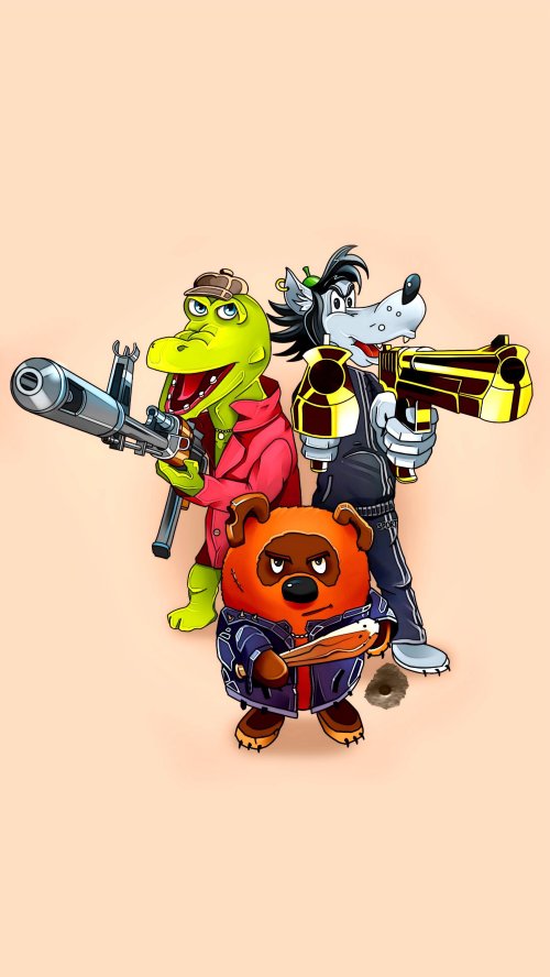 Cartoon Gangster Animals - gangster Wallpaper
