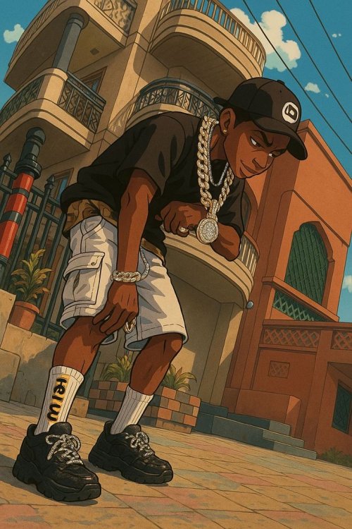 Cartoon Hip-Hop Style