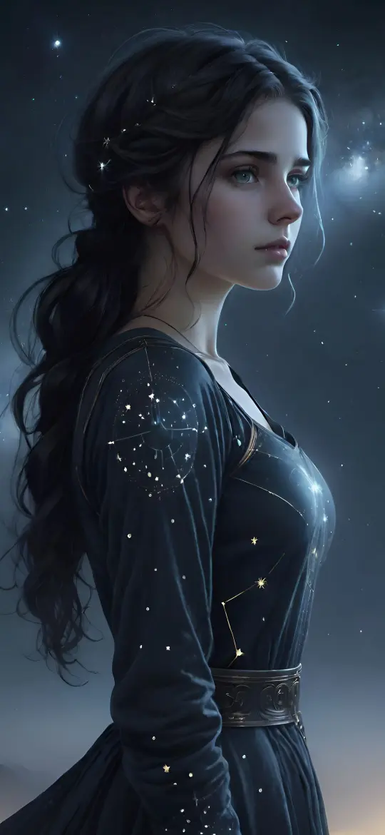 Celestial Maiden Portrait - Related 4K Wallpapers wallpaper