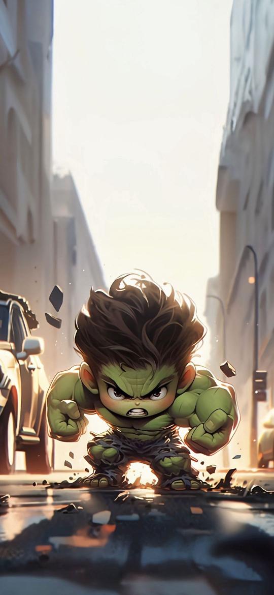 Chibi Hulk Smash