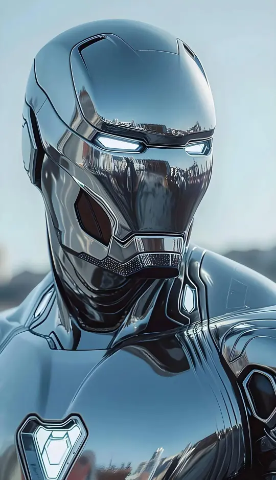 Chrome Superhero Armor - Related Dope Wallpapers wallpaper