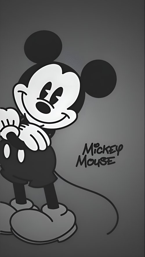 Classic Mickey Mouse Portrait - dope Wallpaper