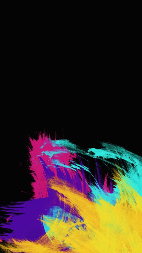 Colorful Brush Strokes